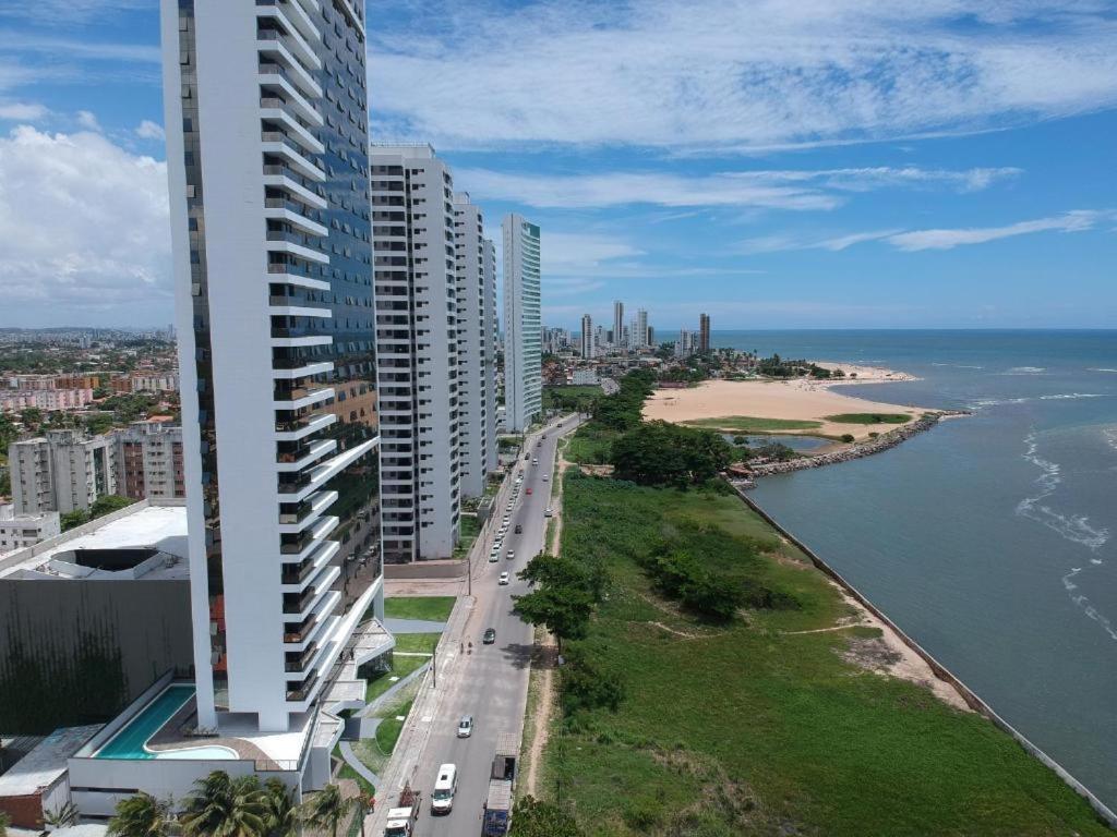 Апартаменты Flat Beira Mar Barra De Jangada Andar Alto Jaboatao Ресифи Экстерьер фото